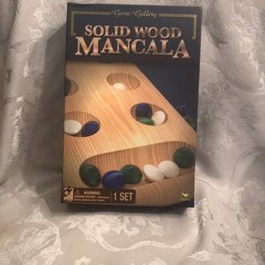 Solid wood mandala game all pieces in box